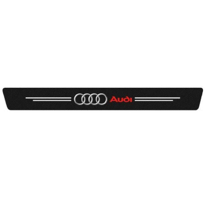 Adesivos de Carbono Para Portas Automotivas CARRO 01 Brava Shopping Audi (4 Peças) 