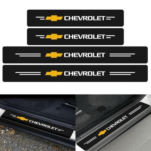 Adesivos de Carbono Para Portas Automotivas CARRO 01 Brava Shopping Chevrolet (4 Peças) 