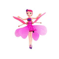 Brinquedo Fada Voadora Infantil Brava Shopping Cor-de-rosa 
