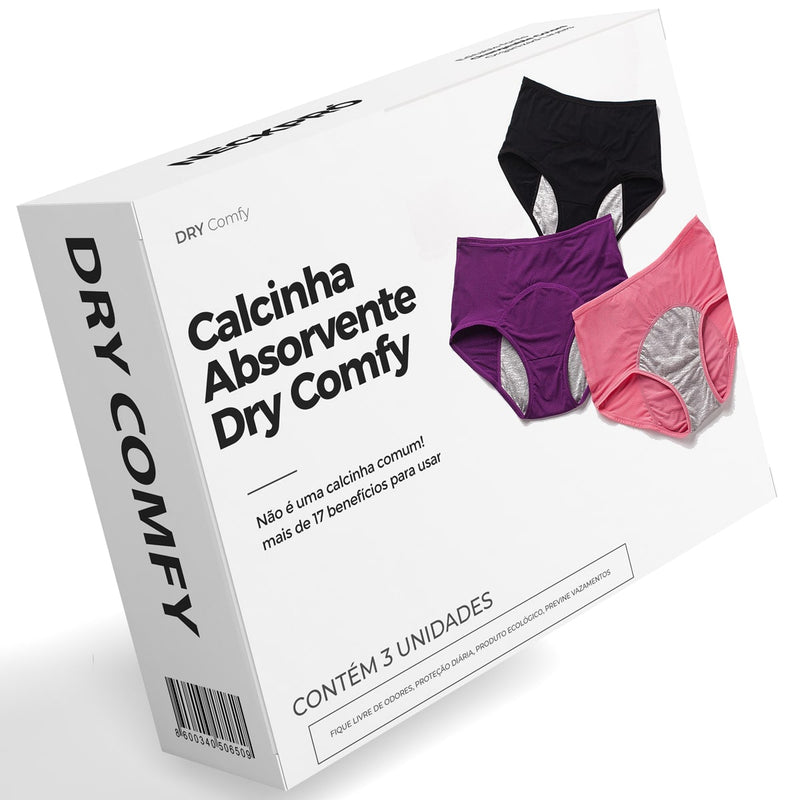 Calcinha - Dry Comfy (PAGUE 1 LEVE 3)