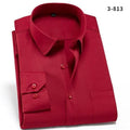 Camisa PremiumElastic™- Camisa Social Premium Elástica Masculina MP026 Brava Shopping Vermelha PP (49-55kg) 