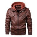 Jaqueta de Couro Masculina Premium jaqueta 02 Brava Shopping Marrom P 
