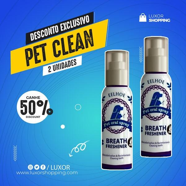 Pet Clean - Spray Anti Tártaro e Mau Hálito Brava Shopping 2 Unidades (50% off 🔥) 