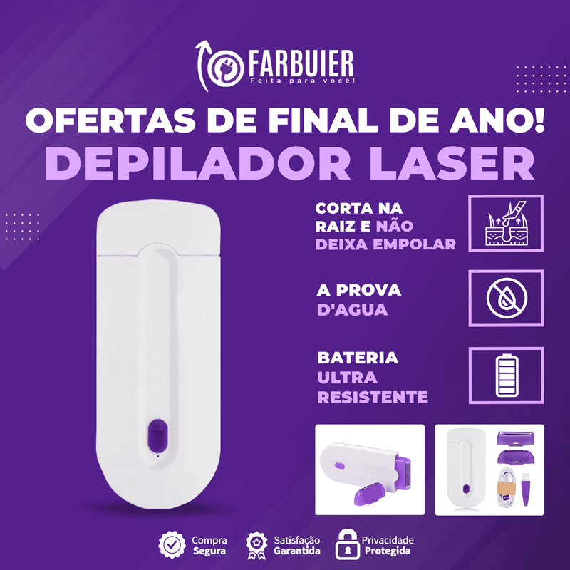 Depilador Efeito Laser Flex® |  Oferta Válida Apenas Hoje