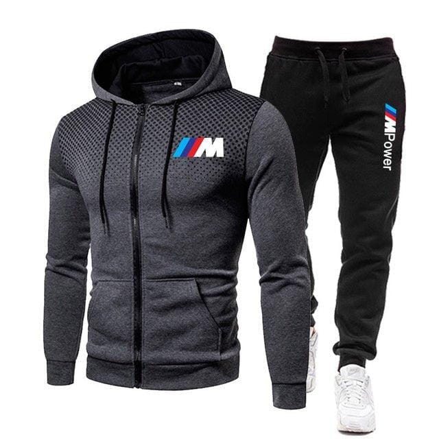 Conjunto Moletom Masculino BMW Moletom FB Brava Shopping Conjunto Preto M 