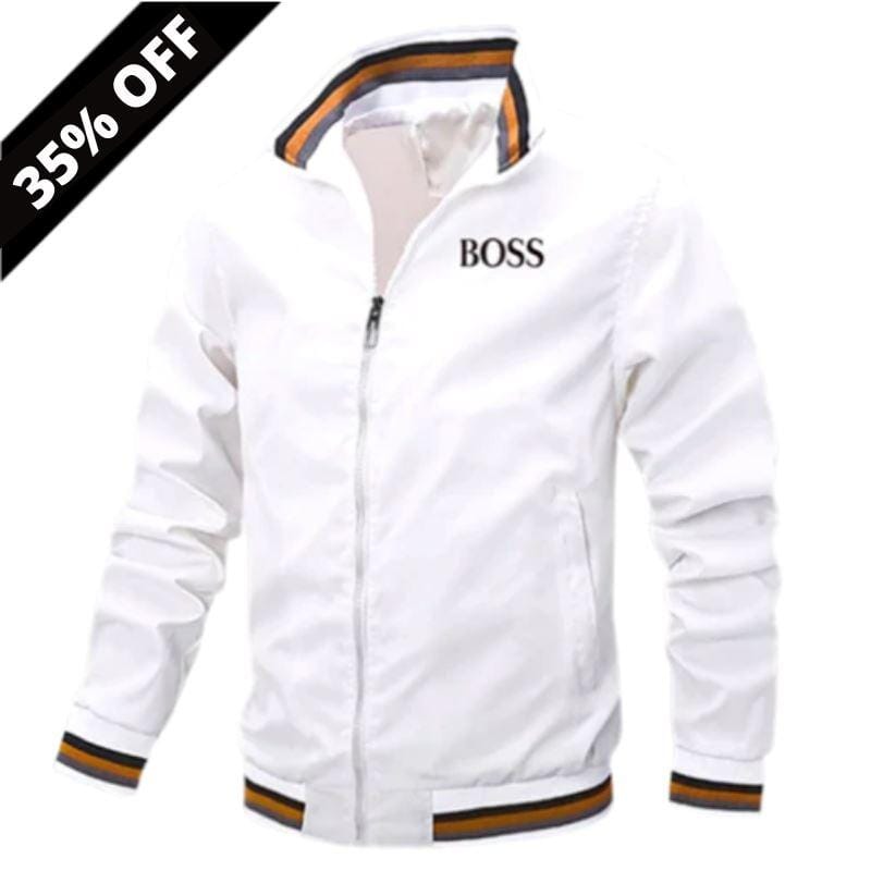 Jaqueta Masculina 2022 - Boss Elegance Jaqueta 07 Brava Shopping Branco P 