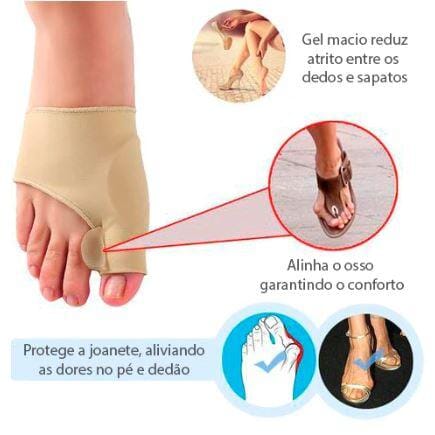 Meias de Correção de Joanetes Foot Finger Control SAUDE 01 Direct Ofertas 