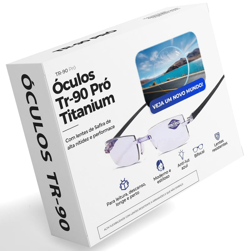 Óculos Tr90 Titanium Pro + Brinde Brava Óculos de sol Brava Shopping 1 Unidade 0 