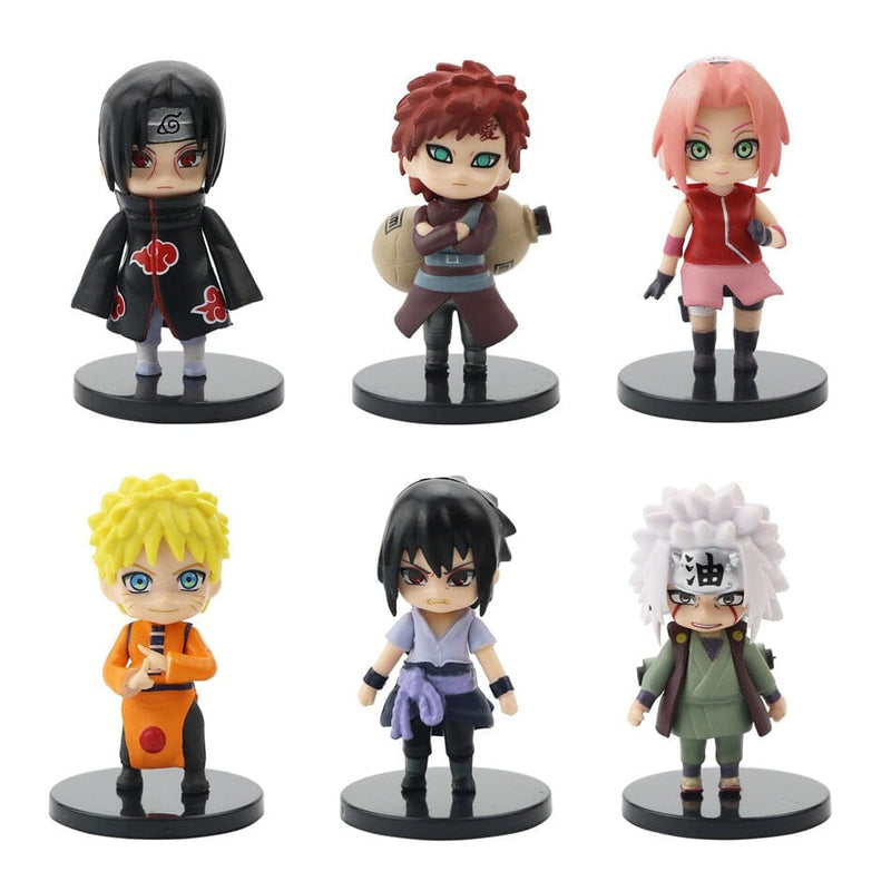 Set de 12 pçs Action Figure Naruto premium + Brinde Exclusivo da Série Naruto Brava Shopping 