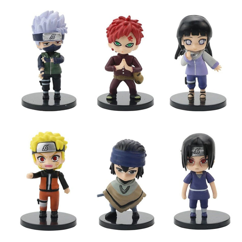 Set de 12 pçs Action Figure Naruto premium + Brinde Exclusivo da Série Naruto Brava Shopping 